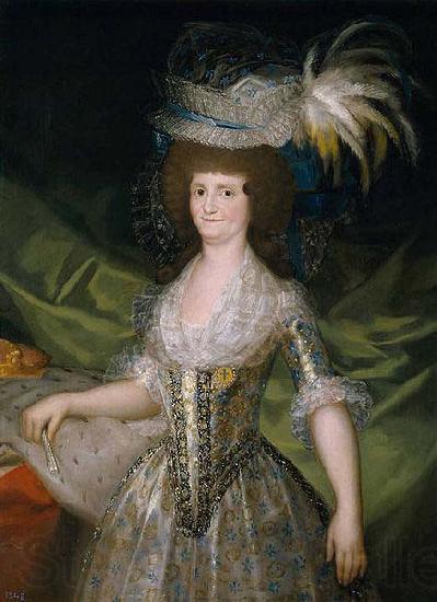 Francisco de Goya Queen of Spain Maria Louisa, nee Bourbon-Parma. Germany oil painting art